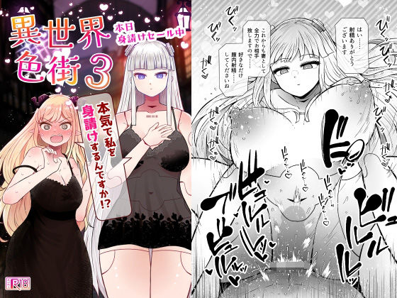 異世界色街本日身請けセール中 本気で私を身請けするんですか！？3 アイキャッチ画像 【エロ同人スパーク】